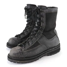 Danner Acadia 8" Black Leather Boots Men's Size 6 EE Gore-Tex 21210 Made in USA