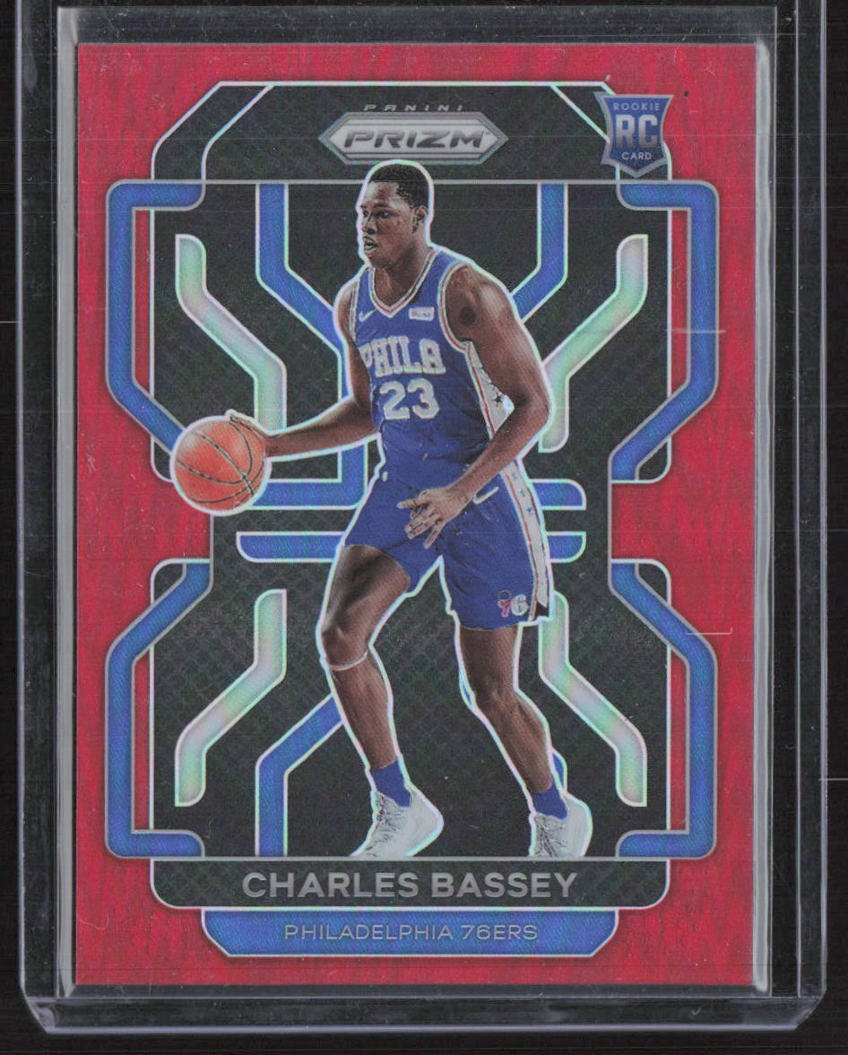 2021 Panini Prizm #304 Charles Bassey Red /299