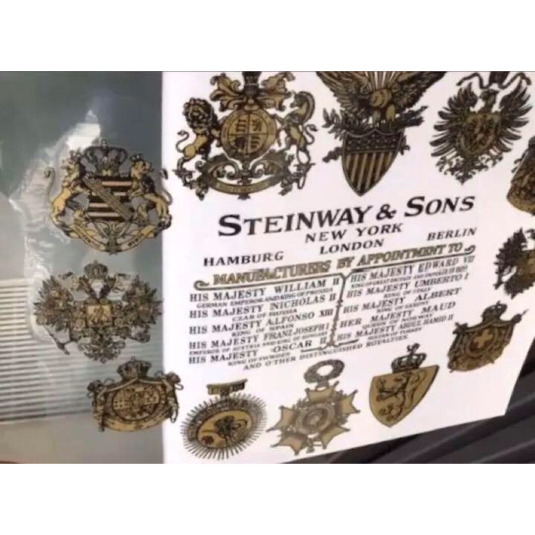 Steinway Soundboard Soundboard Decal Sticker Steinway B jp