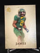 2012 Upper Deck SP Authentic Rookie Card #60 LaMichael James Oregon Ducks