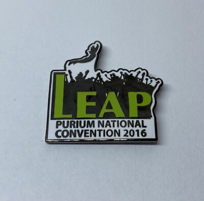 Purium National Convention Leap 2016 Lapel Pin (Z4)