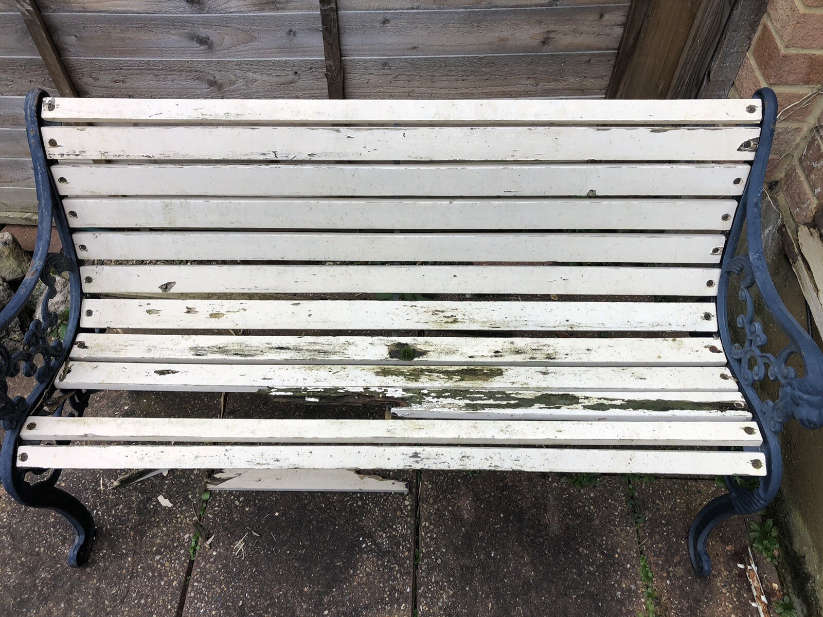 cast iron garden furniture used eBay