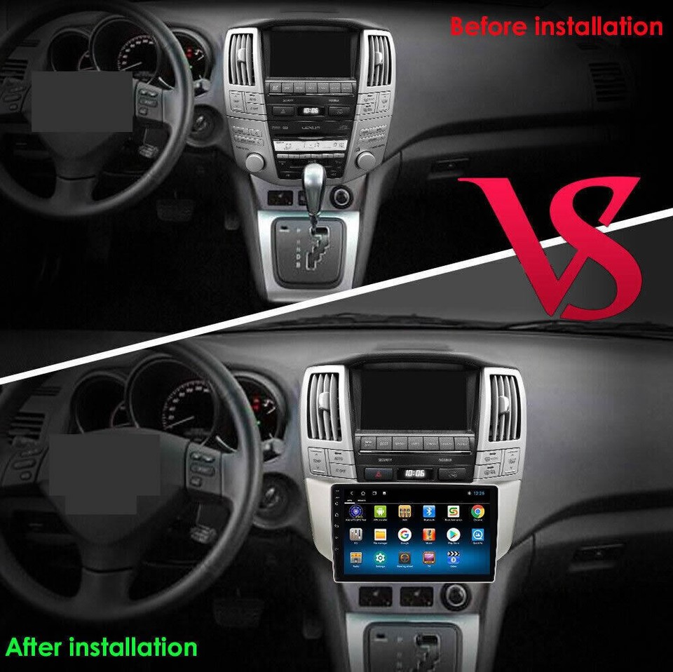 9"Android 12 Car Stereo DAB Radio Carplay GPS NAVI for Lexus RX300