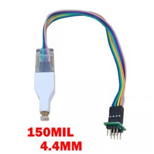SOP8 150mil Connectors Test Clip Cable 4.4mm Space For EEPROM Programming HOT
