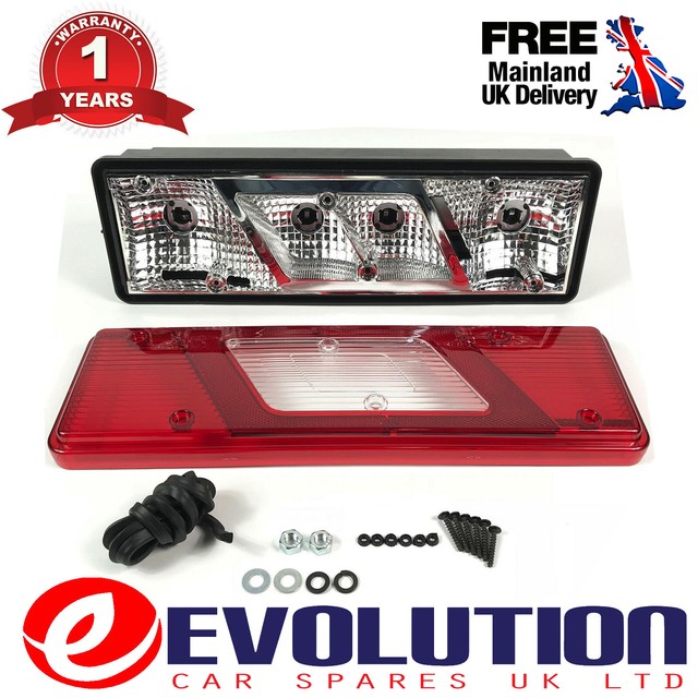 Right Tail Light Complete Without Bulbs and Loom Ford TRANSIT Tipper