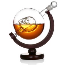 Bouteille De Whisky Skull Décanteur