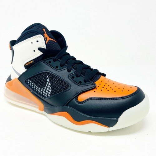 Jordan Mars 270 Black Silver Starfish Orange BQ6508 008 Kids Sneakers | eBay