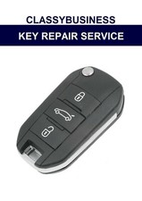 Peugeot 208 308 2008 Citroen C4 Cactus 3 button remote key fob repair