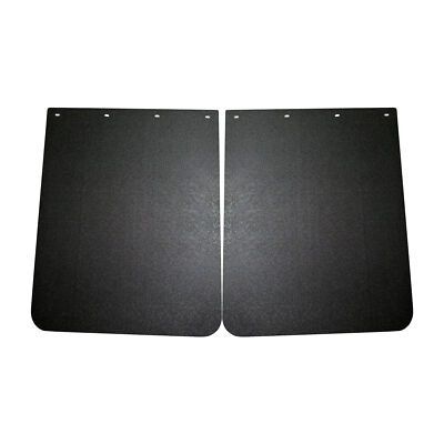 New 2PCS Universal Polymer Semi-Truck Splash Guard Mudflap 24*30'' Heavy Duty