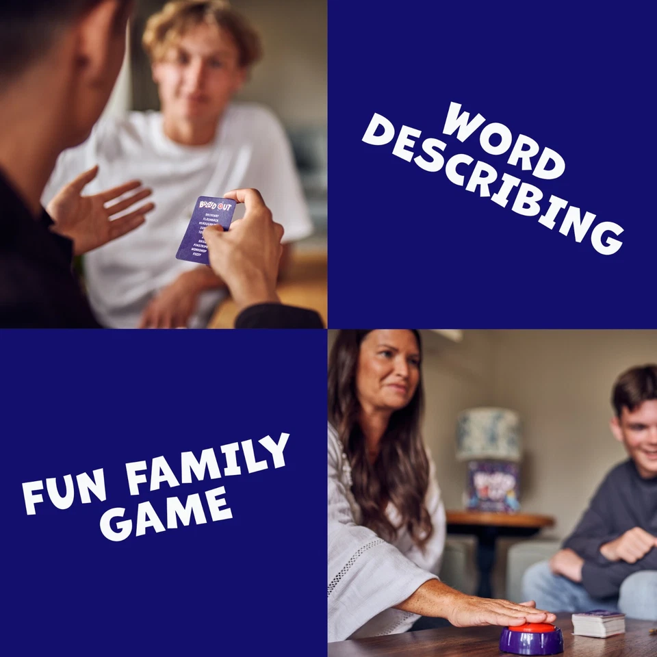 Buzzed Out Card Game | The Quick Thinking Word Describing Fun Family Party Game - Image 4 of 4