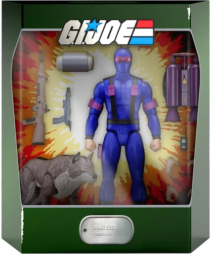 Super7 G.I. Joe Ultimates 7"Action Figures - Snake Eyes