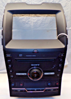 16 Ford Edge Radio Control Panel w Temperature Controls GT4T-18E245-FC HAM46