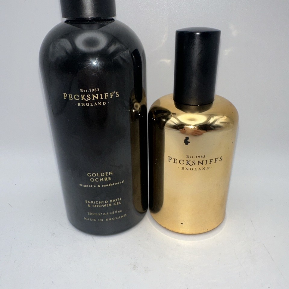 Designer Pecksniffs Golden Ochre Body Spray & Shower Gel 💜 eBay