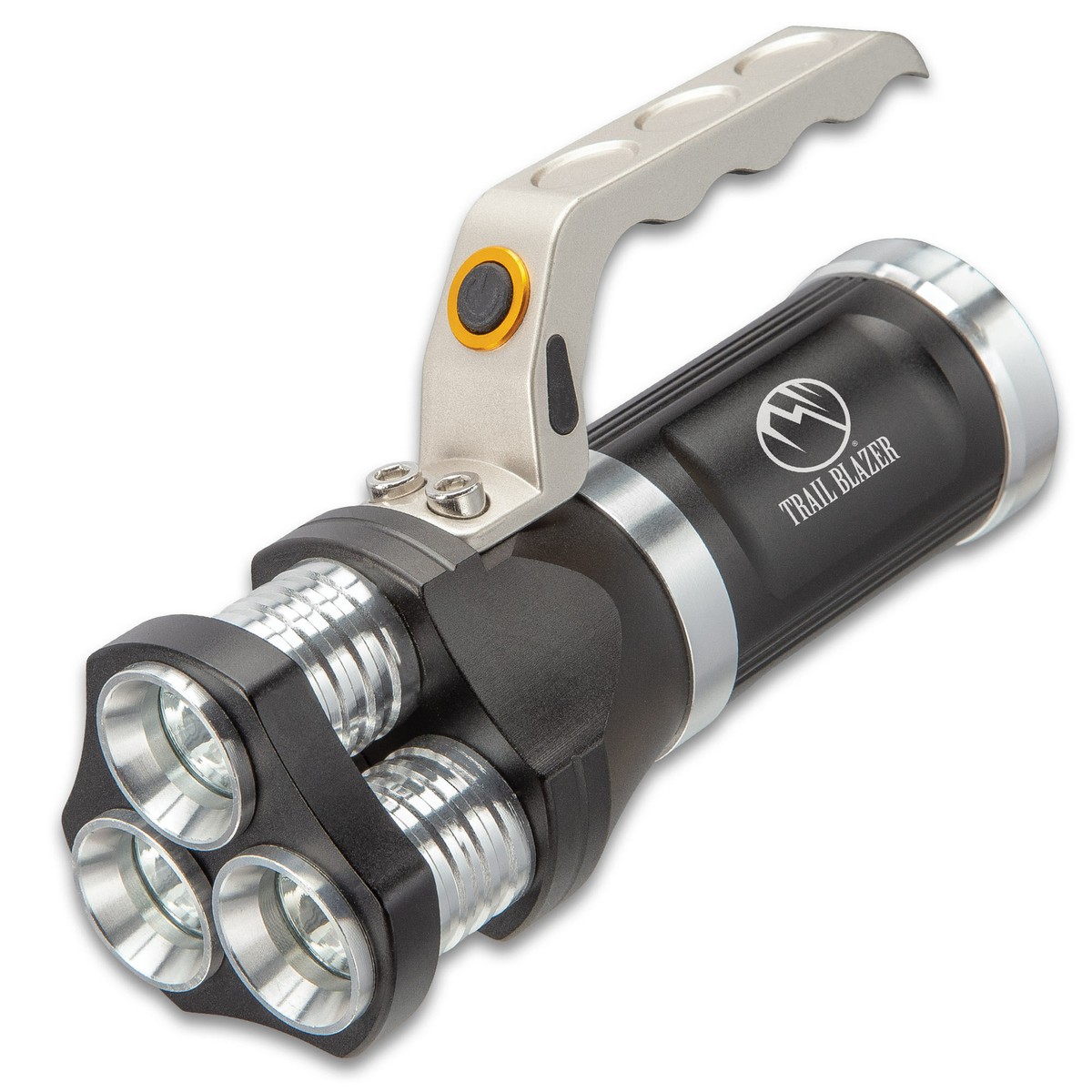 blazeray rechargeable flashlight Trailblazer Camping Survival Flashlight Torch 800 Lumens CREE Super Bright  White