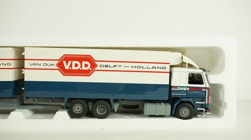 RARE BVB Bas Van Buuren 1:50 VDD Van Dijk Delft Holland Tandem Truck NEW B56 - Picture 2 of 9