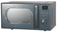 Cookology Retro Microwave 800W Freestanding 20L - Grey RETDD20GR