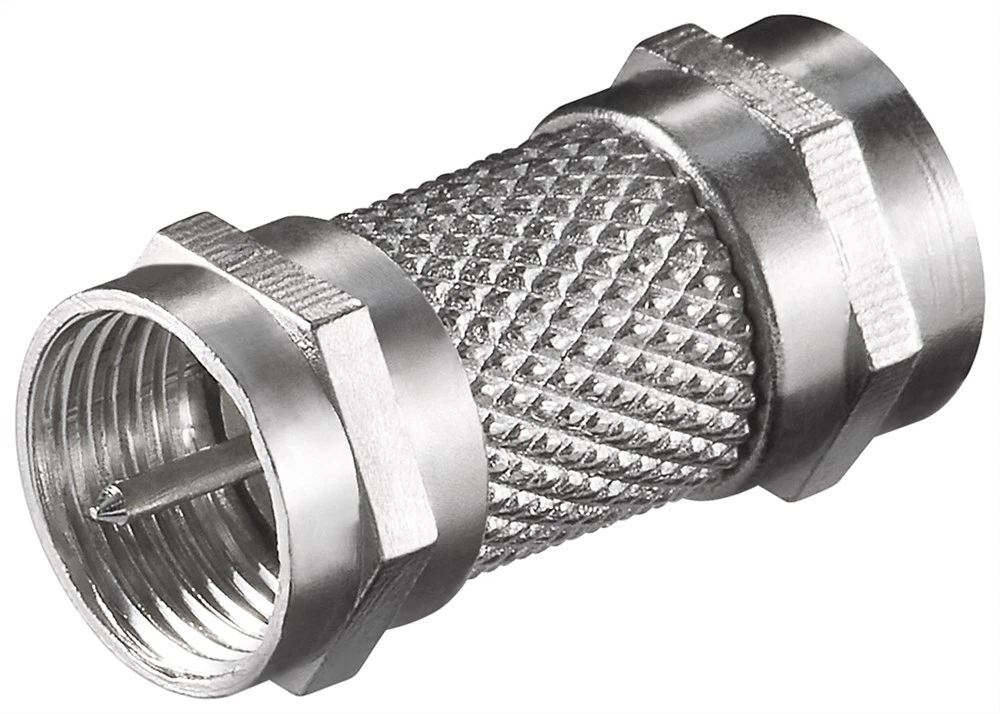 DELEYCON 2 SAT Adapter Verbinder Kupplung SAT Koaxial Kabel Verbindung