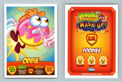 Oddie - Moshi Monsters Mash Up! Tarjeta coleccionable Topps 2011 serie 2 - Imagen 1 de 1