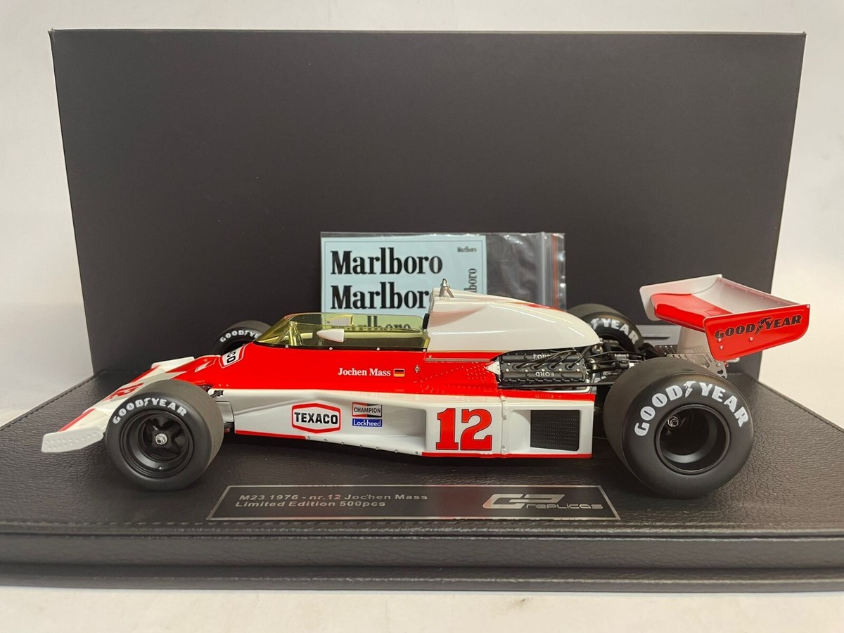 GPREPLICAS McLaren M23 #12 Jochen Mass 1976 1/18 GP120B | eBay