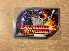 2024 Topps Cosmic Chrome Baseball Sammy Sosa Launched Into Orbit  #LIO-10 Cubs