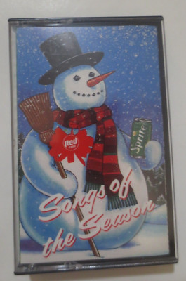 Sprite Songs of the Season  cassette tap Red Foods  Promotional Item with Coupon