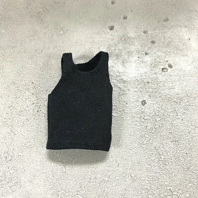 #ad MO TBTK BK: 1 12 black tank top for Mezco Marvel Legend Slim body $4.99