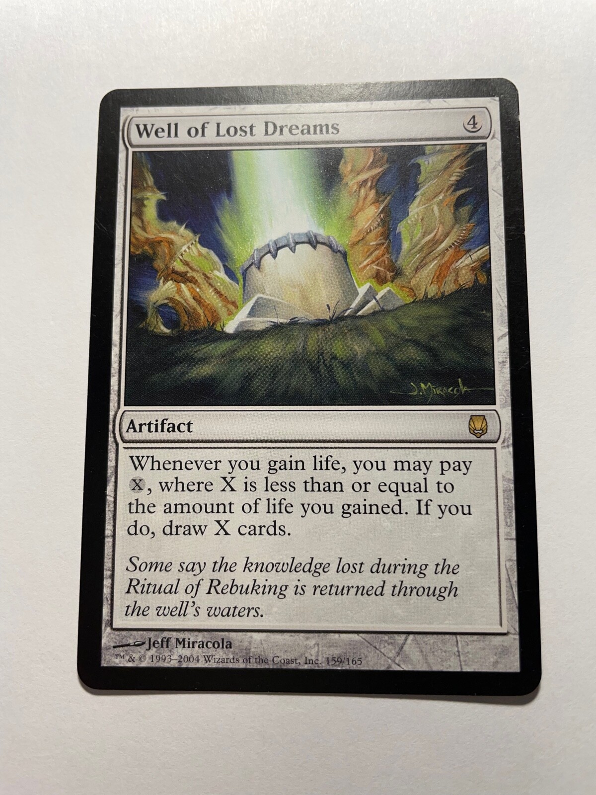 Well of Lost Dreams - Darksteel- Rare - Magic: The Gathering NM
