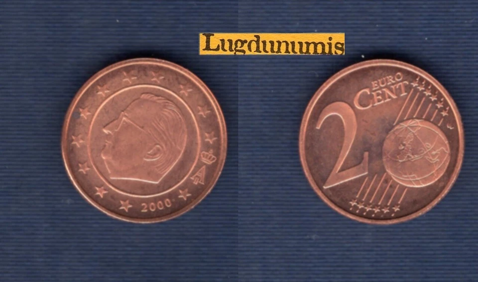 Belgique BE 2000 2 centimes d'euro BE FDC provenant coffret BE 10388 exemplaires - Photo 1/1