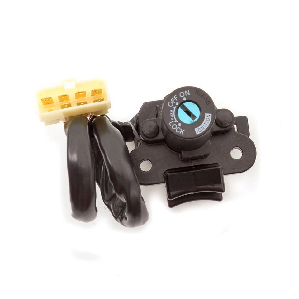 Juego de llaves de bloqueo de tapa de gas para asiento interruptor de encendido para Kawasaki Ninja EX250 EX300 Foto 2 de 4
