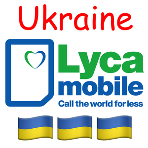 2 St Lycamobile Ukraine Prepaid Sim Card New Ebay