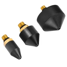 3PCS 1/8-Inch Rubber Tip Set for Air Blow Gun