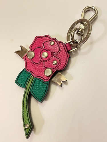 Portachiavi Ciliegia E Fragola – Charm Per Borsa In Pelle Con Cerniera – Accessorio Y2K Estetico Per Ragazze