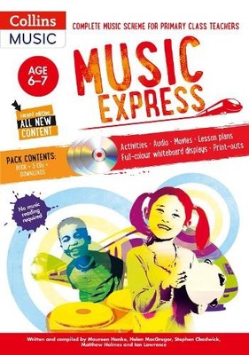 Music Express: Age 6-7 (Book + 3CDs) by Helen MacGregor,  Col... - 9781472900180