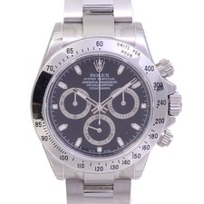 ROLEX Daytona 116520 Automatic Watch Stainless Steel Black