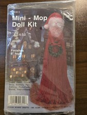 Mini-Mop Doll Kit Santa 8  NEW In Package 9311