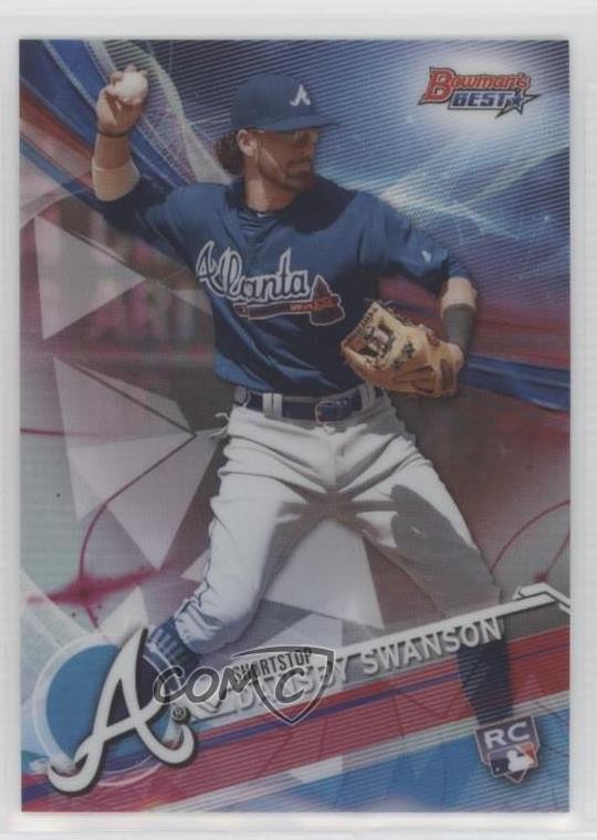 2017 Bowman's Best Refractor Dansby Swanson #61 11qd