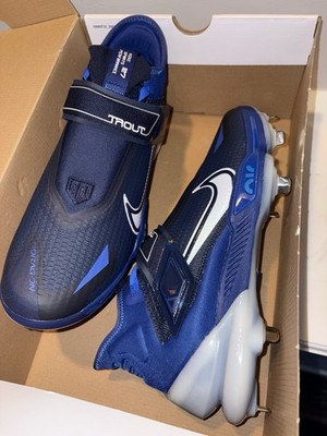 NEW NIB MENS SIZE 10.5 10 1/2 FORCE ZOOM TROUT 8 ELITE P NIKE BASEBALL CLEATS