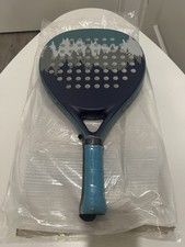 Padel Racket Carbon Fiber Surface, EVA Memory Foam Core, Lightweight Racquet