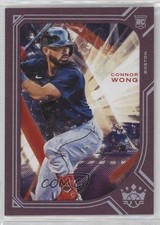 2022 Panini Diamond Kings Rookies I Plum Frame Connor Wong #76 y5m