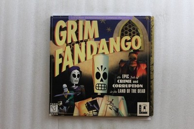 Grim Fandango PC CD-ROM 2 Disc Set