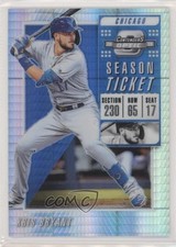 2019 Panini Chronicles Contenders Optic Hyper Prizm 142/299 Kris Bryant #11 xy7
