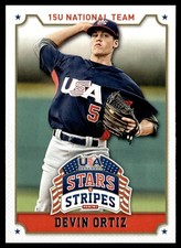2015 Panini USA Stars & Stripes Devin Ortiz USA #32