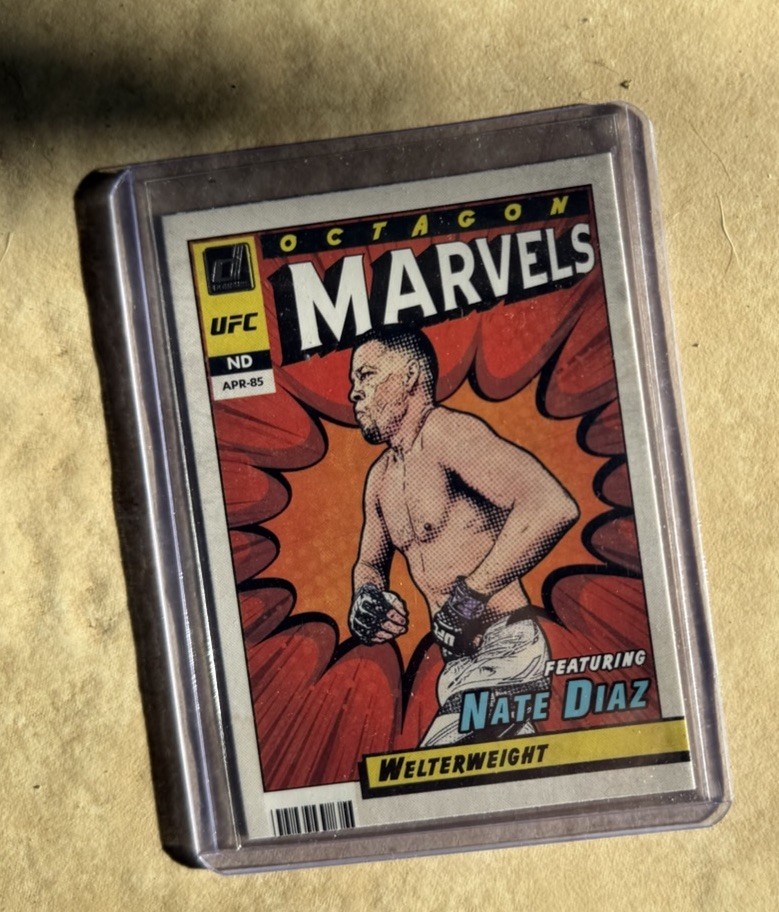 2022 Donruss UFC - Octagon Marvels Nate Diaz #14