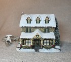 2000 "Village From the Heart gifts" Store Thomas Kinkade's Xmas Village Hawthorn