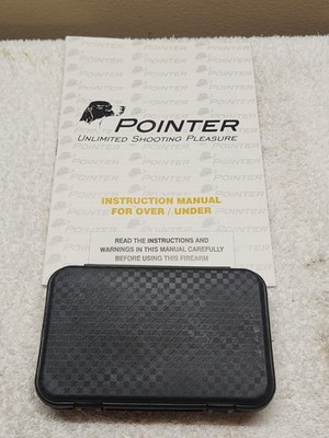 Pointer Shotgun Mobil Choke Tube Set IC MOD FULL + Case & Manual 12ga Unused