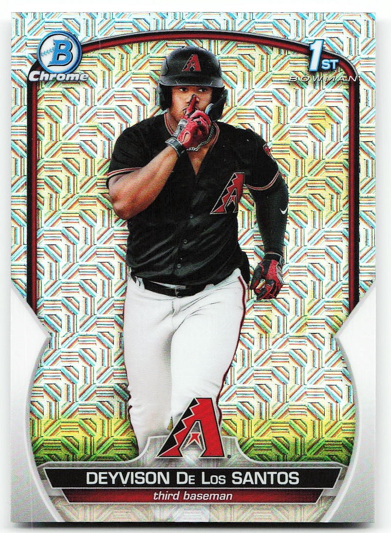 💎 2023 Bowman #BCP-116 Deyvison De Los Santos Prospects Mojo Refractors