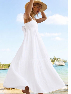 linen dresses for beach weddings What To Wear To A Beach Wedding? 5 Suitable Dresses For Women. BRIDALVENUS
