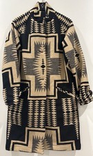 Pendleton Women's Timberline Wool Coat Black/Tan Harding S - New with Tags