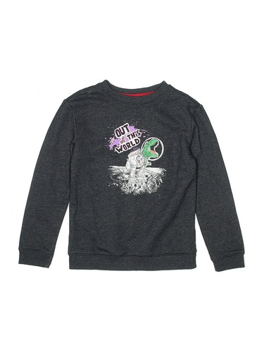 Cat & Jack Boys Gray Sweatshirt 6