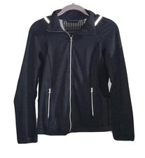 Lululemon Black Full Zip Long Sleeve Light Jacket Size 4